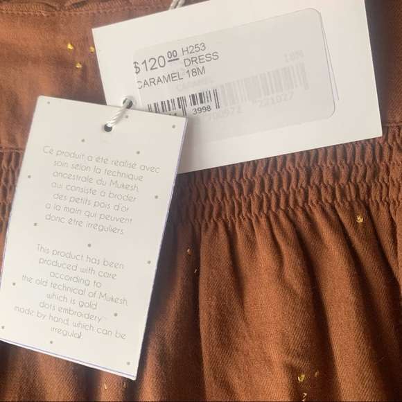 Emile Et Ida Dots Embroidered Dress - Picture 3 of 5